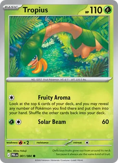 Tropius 001/84 Pitch Black