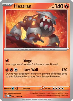 Heatran 007/84 Pitch Black