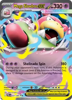 Mega Slowbro ex 031/84 Pitch Black