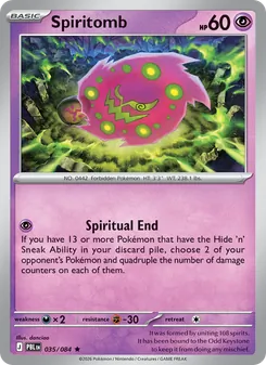 Spiritomb 035/84 Pitch Black