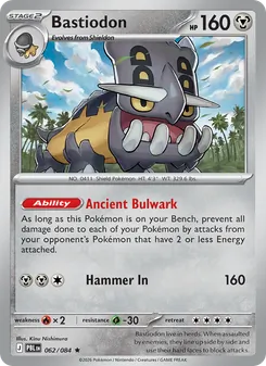 Bastiodon 062/84 Pitch Black