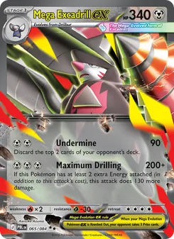 Mega Excadrill ex 065/84 Pitch Black