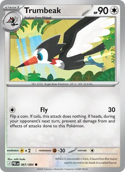 Trumbeak 067/84 Pitch Black