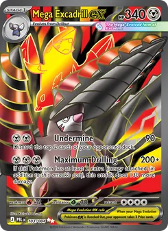 Mega Excadrill ex 103/84 Pitch Black