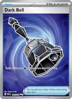 Dark Bell 106/84 Pitch Black